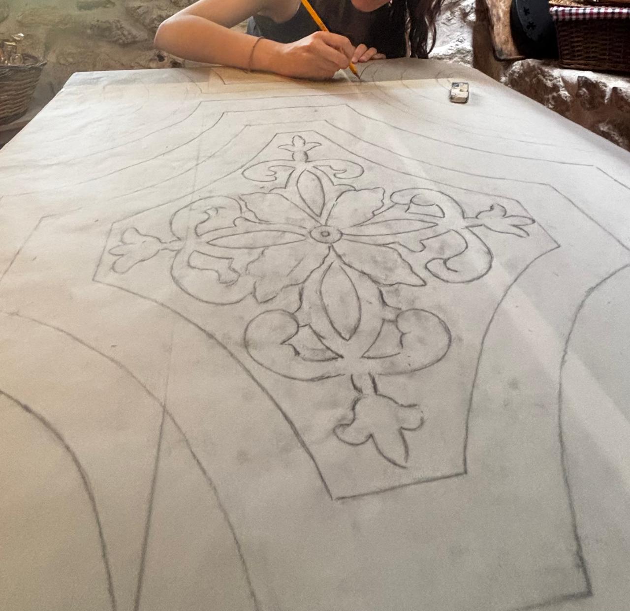Applying pigment