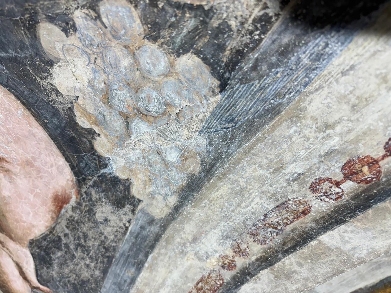 Tratteggio closeup