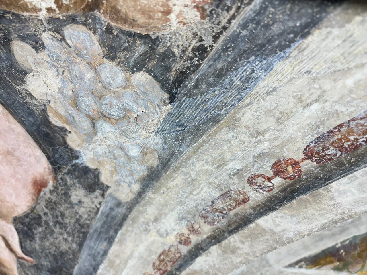 Tratteggio closeup